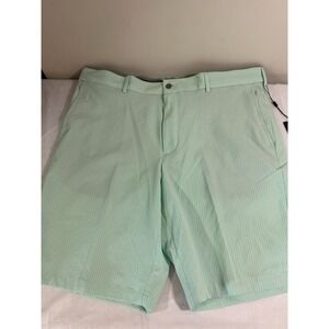 Walter‎ Hagen Men's Size 40 Seersucker Golf Shorts Perfect 11 Green New